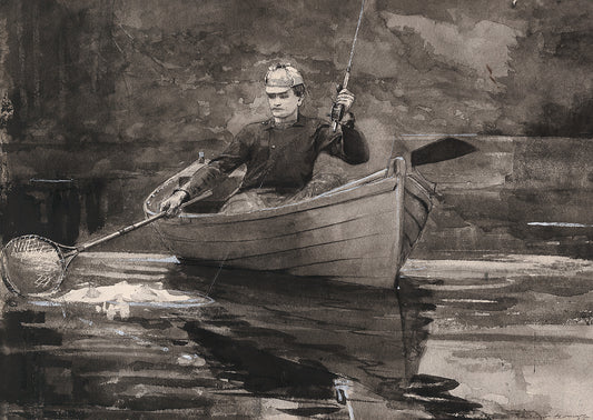 Netting the Fish Winslow Homer 18x 24 Poster