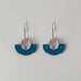 NEW Blok Earrings - Color: Yellow and Purple - PMA Store at the Portland Museum of Art, Maine