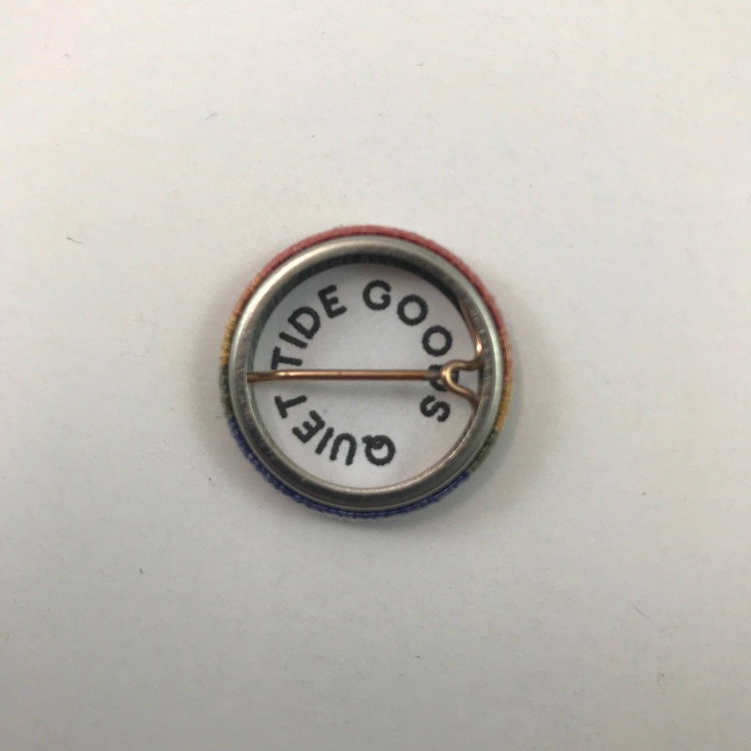 Quiet Tide Goods - Maine Lobster 1inch Pin - PMA Store at the Portland Museum of Art, Maine