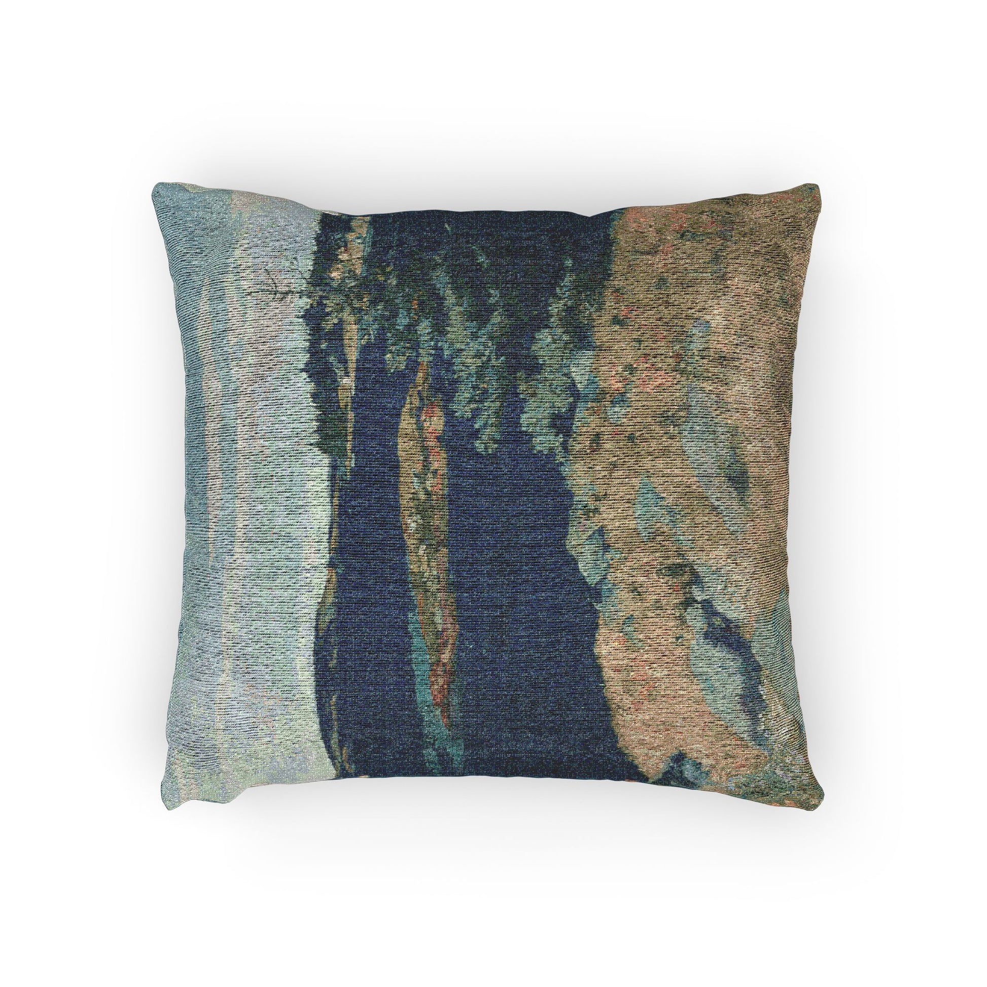 Georges Islands, Penobscot Bay, Maine by NC Wyeth Artistic Woven Pillow - PMA Store at the Portland Museum of Art, Maine