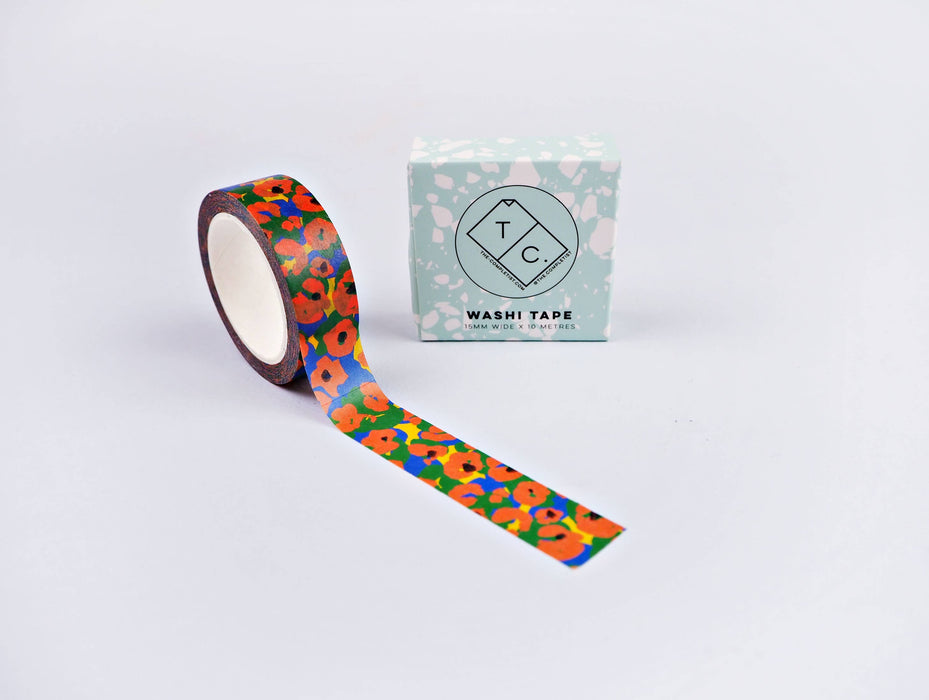 Painter Flower Washi Tape