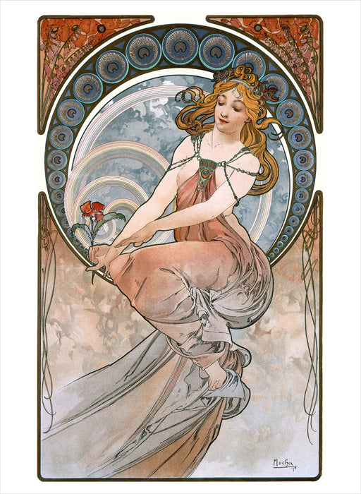 Pomegranate - Alphonse Mucha Book of Postcards - PMA Store at the Portland Museum of Art, Maine