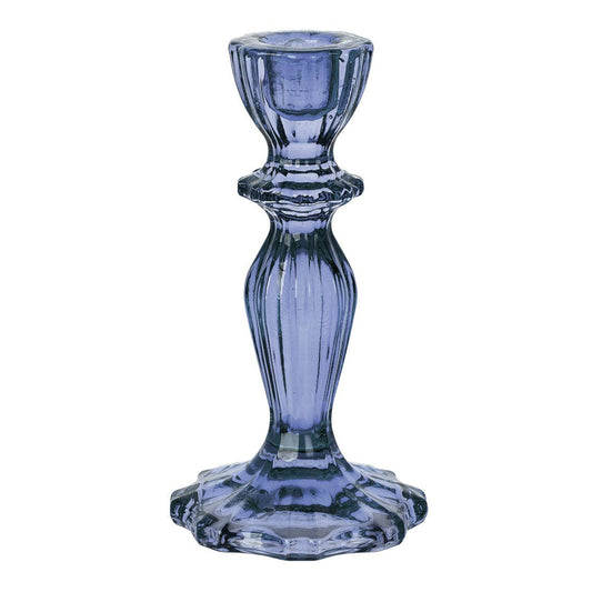Talking Tables USA - Home, Birthday, Games & Seasonal Decor - Navy Glass Candle Holder | 4th of July Decor |