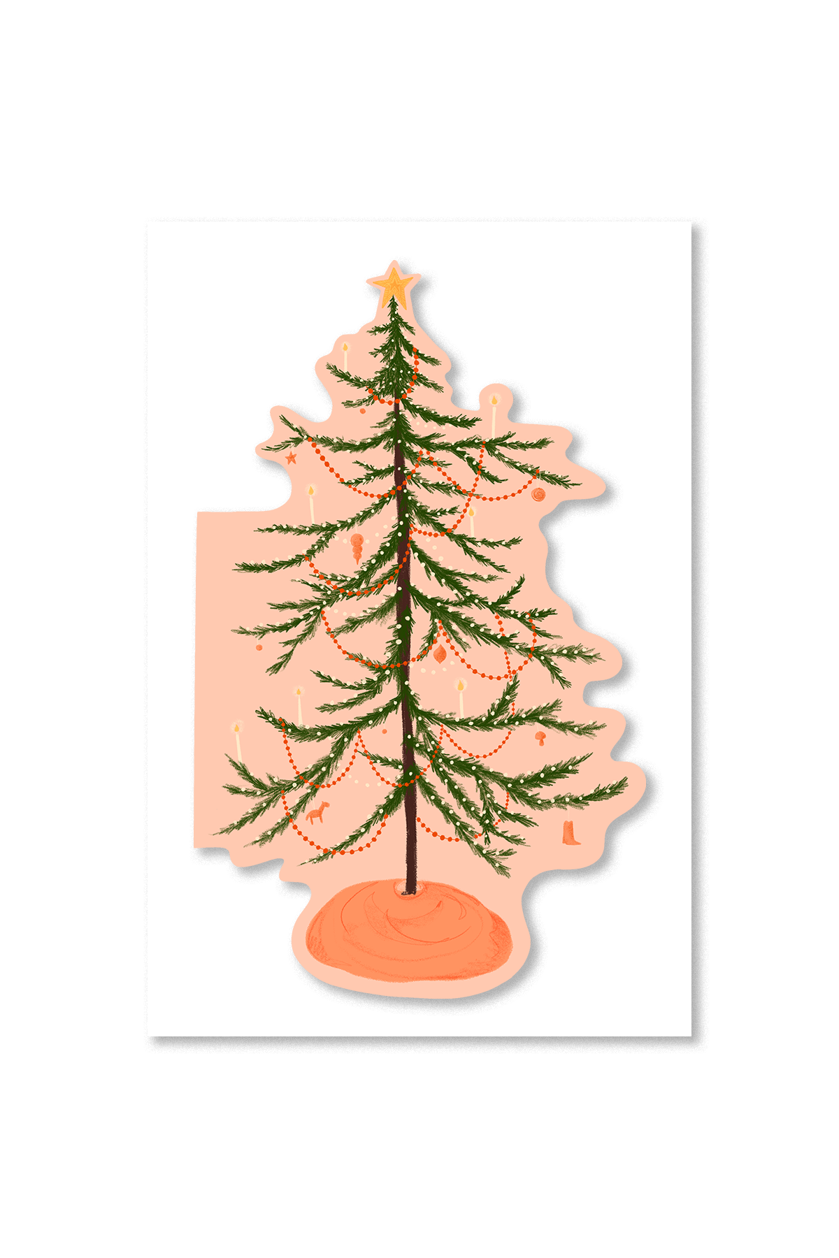 Avery Reed - Christmas Tree Personality Test Greeting Card Set | Set of 6