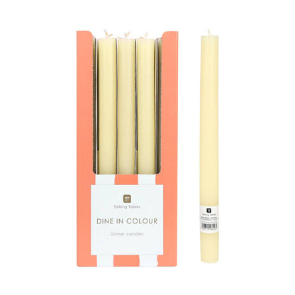 Talking Tables USA - Home, Birthday, Games & Seasonal Decor - Cream Dinner Candles - Display | 4th of July |