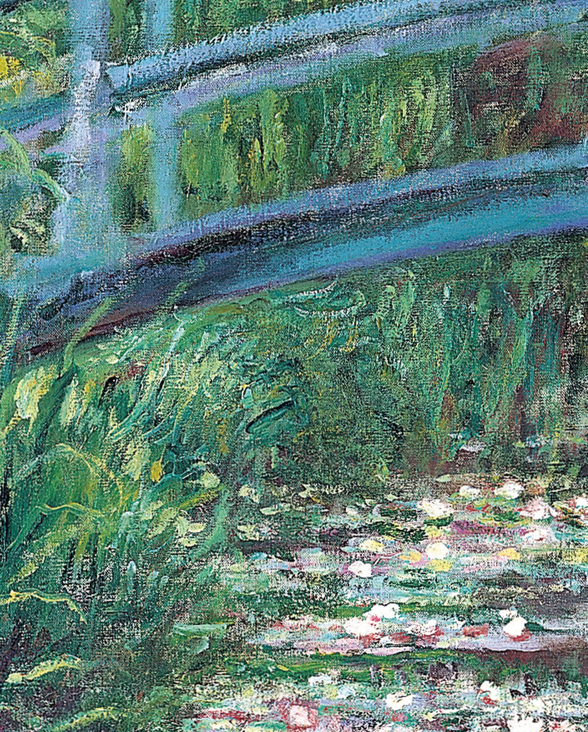 Pomegranate - Claude Monet: The Japanese Footbridge Bookmark - PMA Store at the Portland Museum of Art, Maine