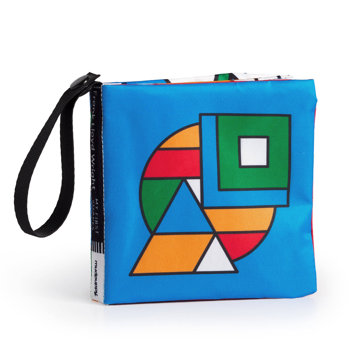 Chronicle Books - Frank Lloyd Wright My First Shapes Crinkle Fabric Stroller Book - PMA Store at the Portland Museum of Art, Maine