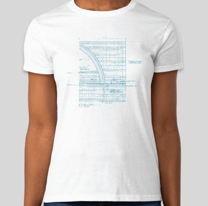 Blueprint Adult T-Shirt (Unisex) 2023 - PMA Store at the Portland Museum of Art, Maine