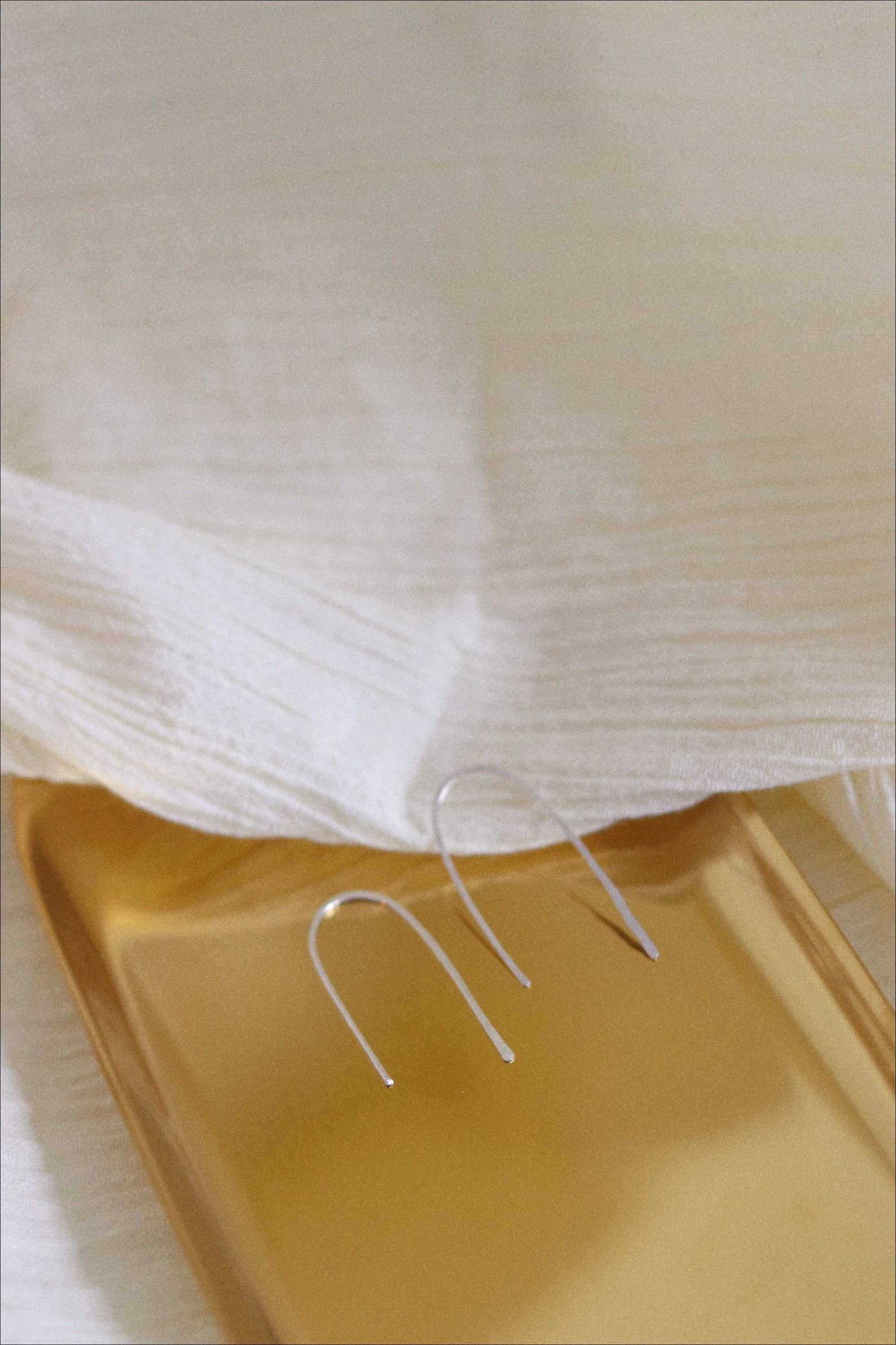 Goldie Jewelry - Sterling Silver Minimal Arches - PMA Store at the Portland Museum of Art, Maine