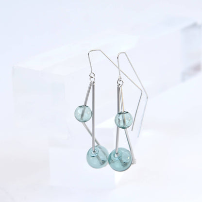 Pursuits - Arlo Earrings: Glass Amber