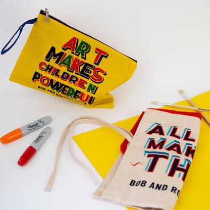 Third Drawer Down USA - Pouch x Bob and Roberta Smith - PMA Store at the Portland Museum of Art, Maine