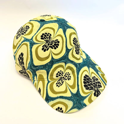 Tempered East - Marbled Dad Hat: Flowers