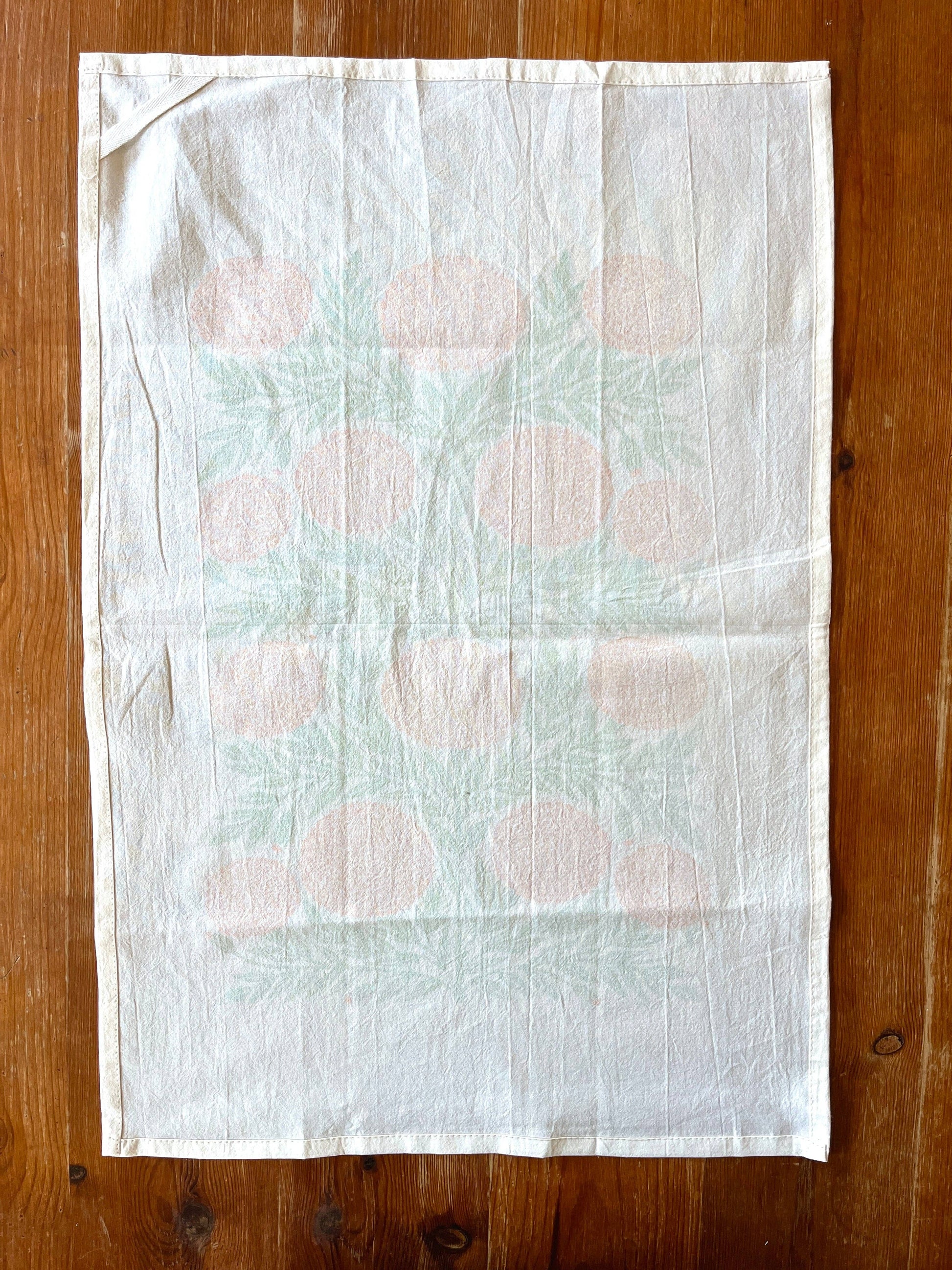 Katharine Watson - Marigold Tea Towel - PMA Store at the Portland Museum of Art, Maine
