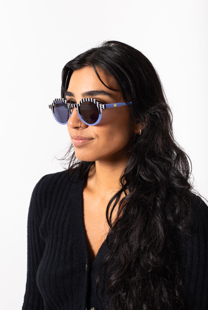 SARDINE - SARDINE - Georgie - Pool Boy Blues Sunglasses