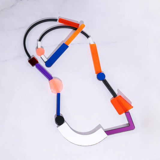 Pamela Coromoto - NEW Fiction Necklace - Black - PMA Store at the Portland Museum of Art, Maine