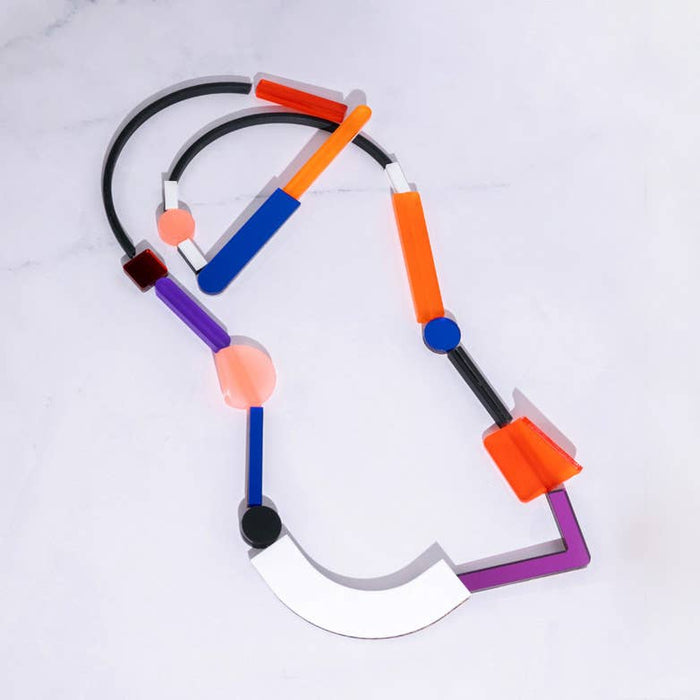 Pamela Coromoto - NEW Fiction Necklace - Black