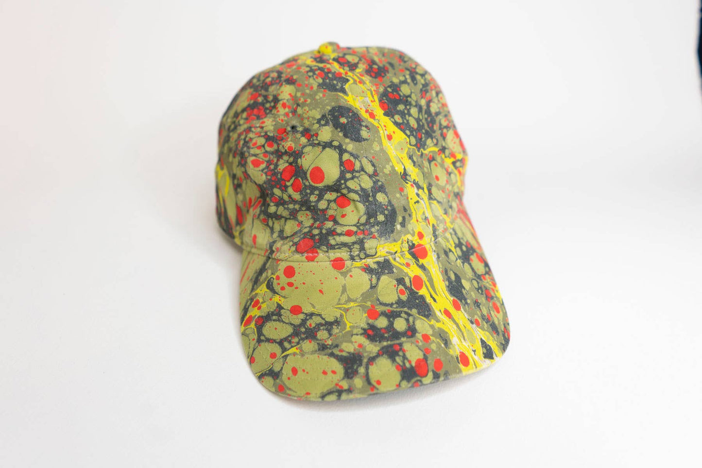 Tempered East - Marbled Dad Hat: Stone: Blue