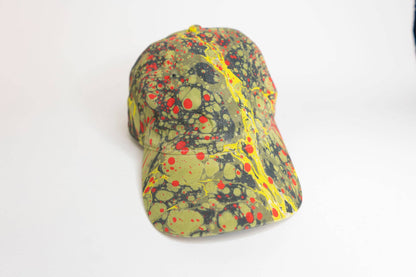 Tempered East - Marbled Dad Hat: Stone: Blue