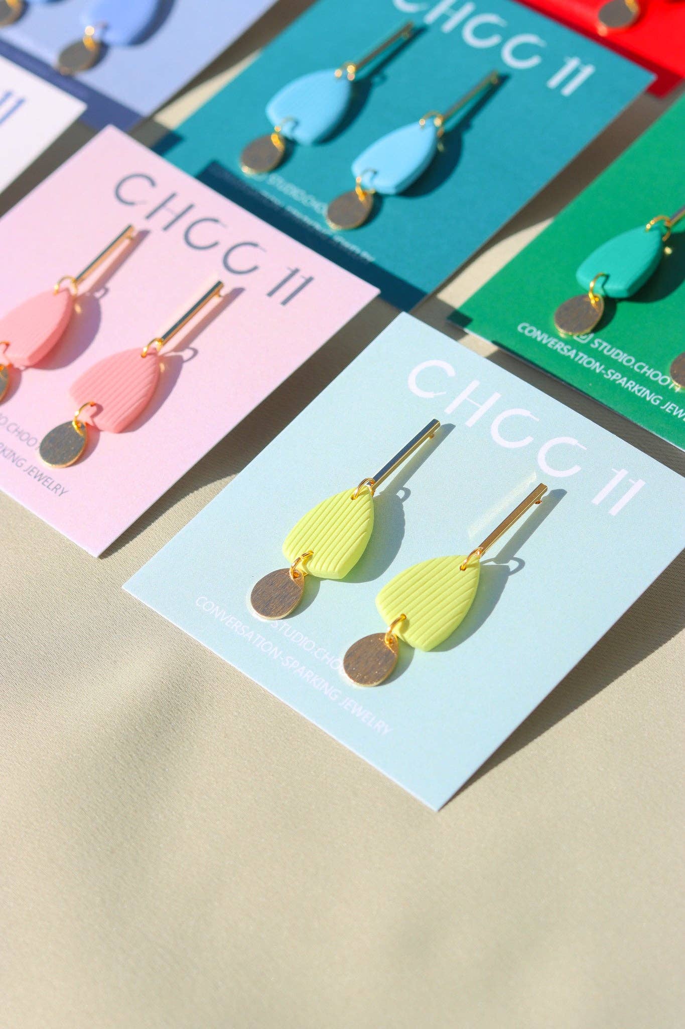 BONNIE EARRING: Lavender / Bar posts - PMA Store at the Portland Museum of Art, Maine