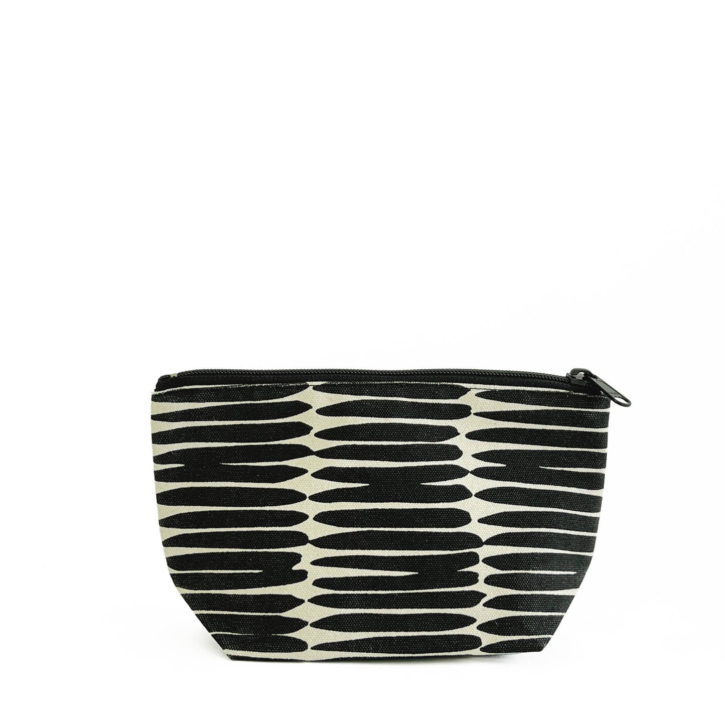 See Design - Travel Pouch Small: Big Smudge Dot Indigo/Peri - PMA Store at the Portland Museum of Art, Maine