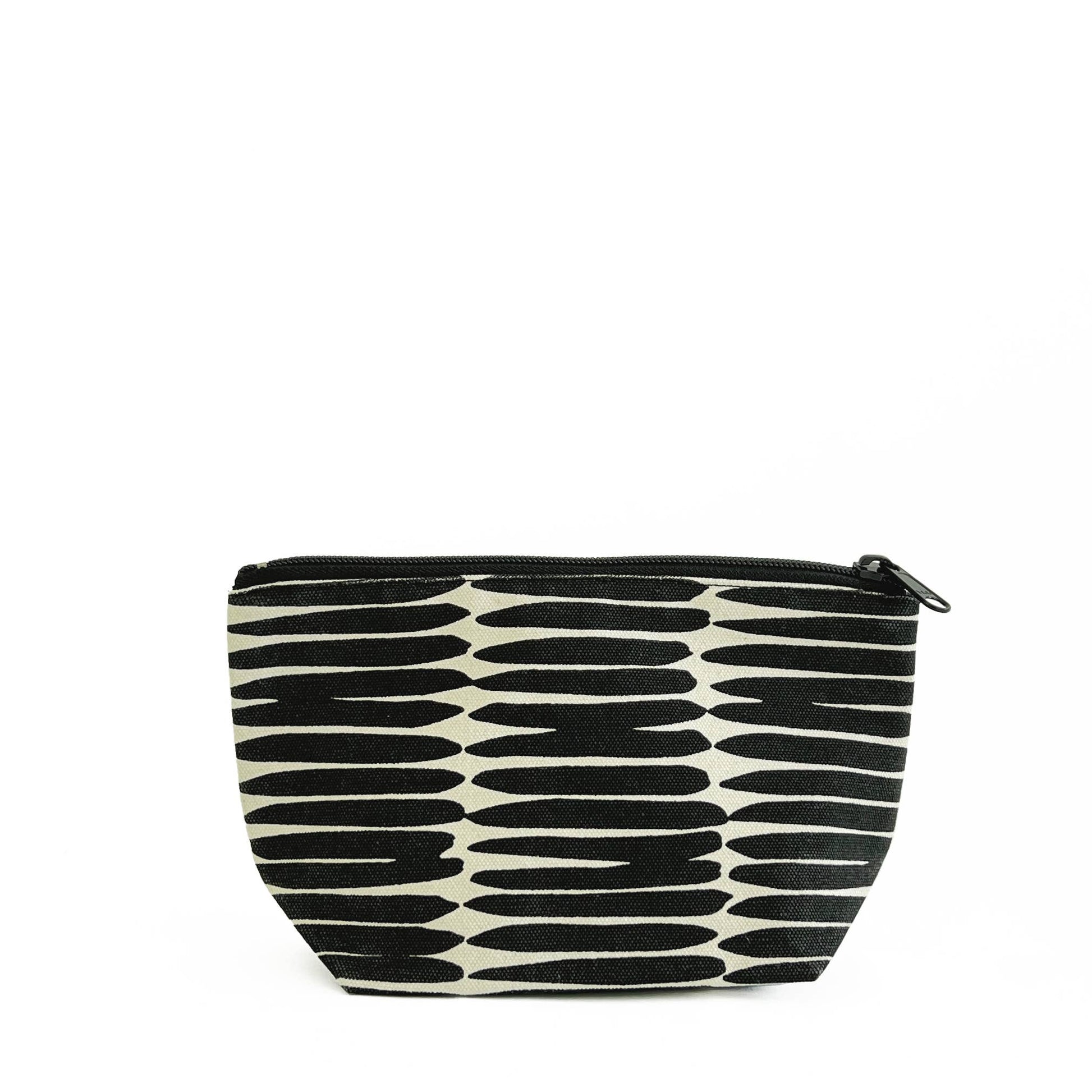 See Design - Travel Pouch Small: Big Smudge Dot Indigo/Peri - PMA Store at the Portland Museum of Art, Maine