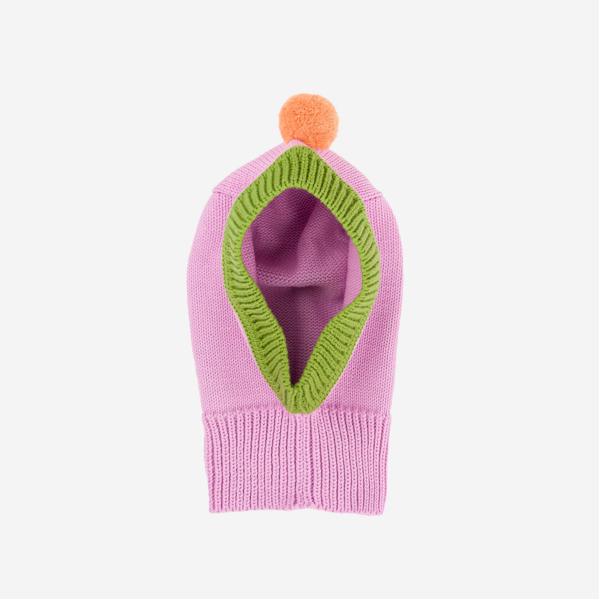 SALE kids Pom Balaclava: Poppy Cobalt - PMA Store at the Portland Museum of Art, Maine