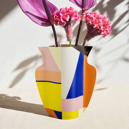 OCTAEVO Bazaar Mini Paper Vase - PMA Store at the Portland Museum of Art, Maine