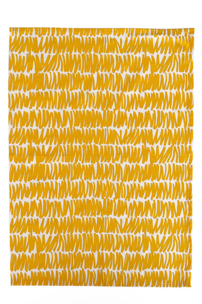 See Design - Tea Towels (Set of 2): Small Totem Orange/Yellow - PMA Store at the Portland Museum of Art, Maine