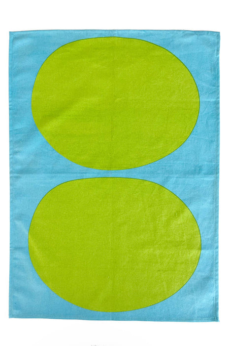 See Design - Tea Towels (Set of 2): Small Totem Greens