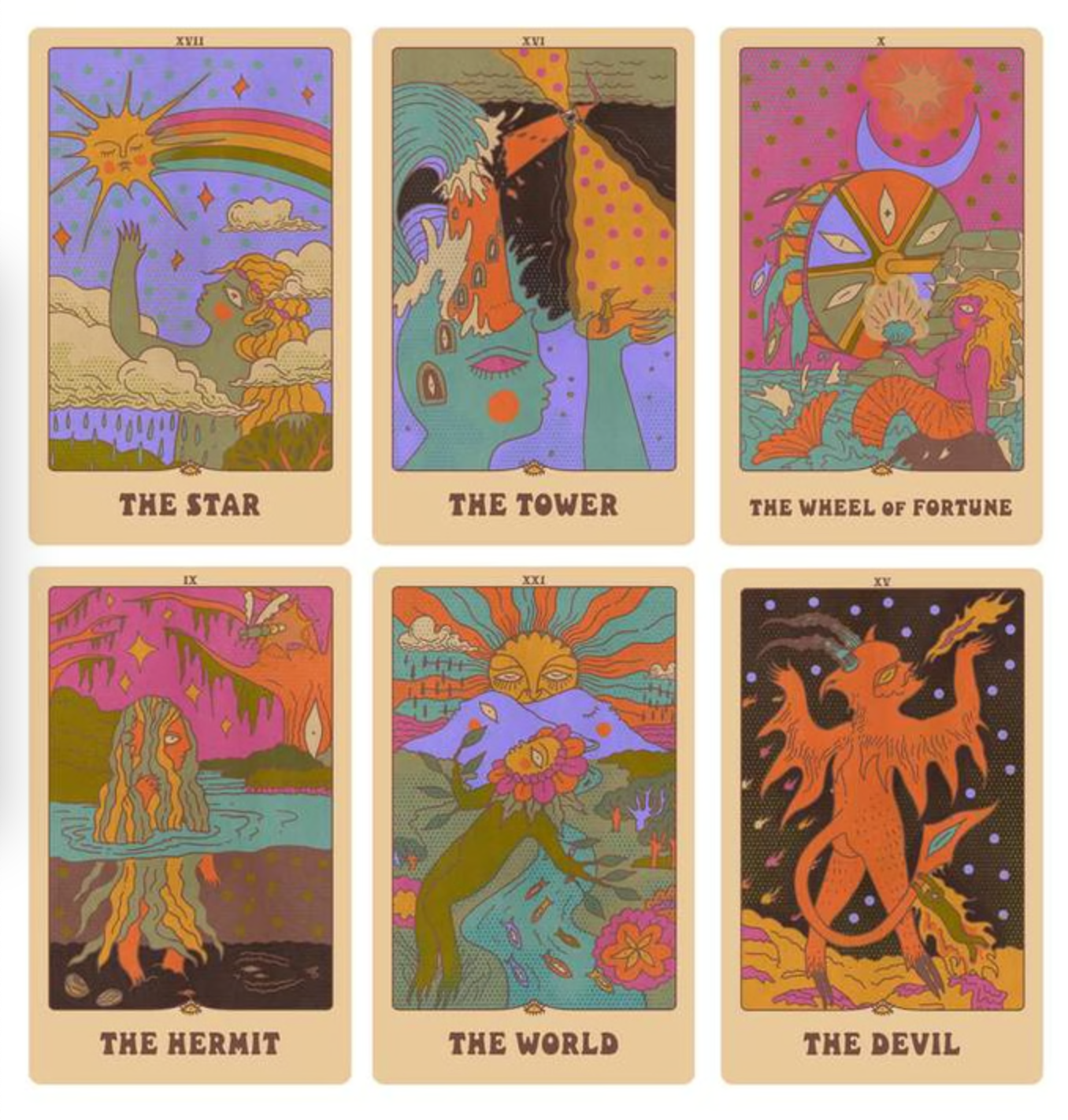 Lin Snow Art - Sprites & Beasties Tarot Deck - PMA Store at the Portland Museum of Art, Maine