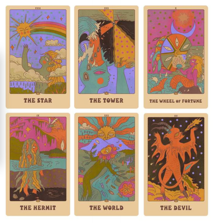 Lin Snow Art - Sprites & Beasties Tarot Deck - PMA Store at the Portland Museum of Art, Maine