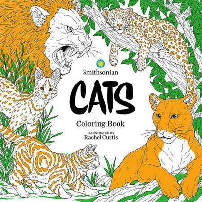 Penguin Random House LLC - Cats: A Smithsonian Coloring Book - PMA Store at the Portland Museum of Art, Maine