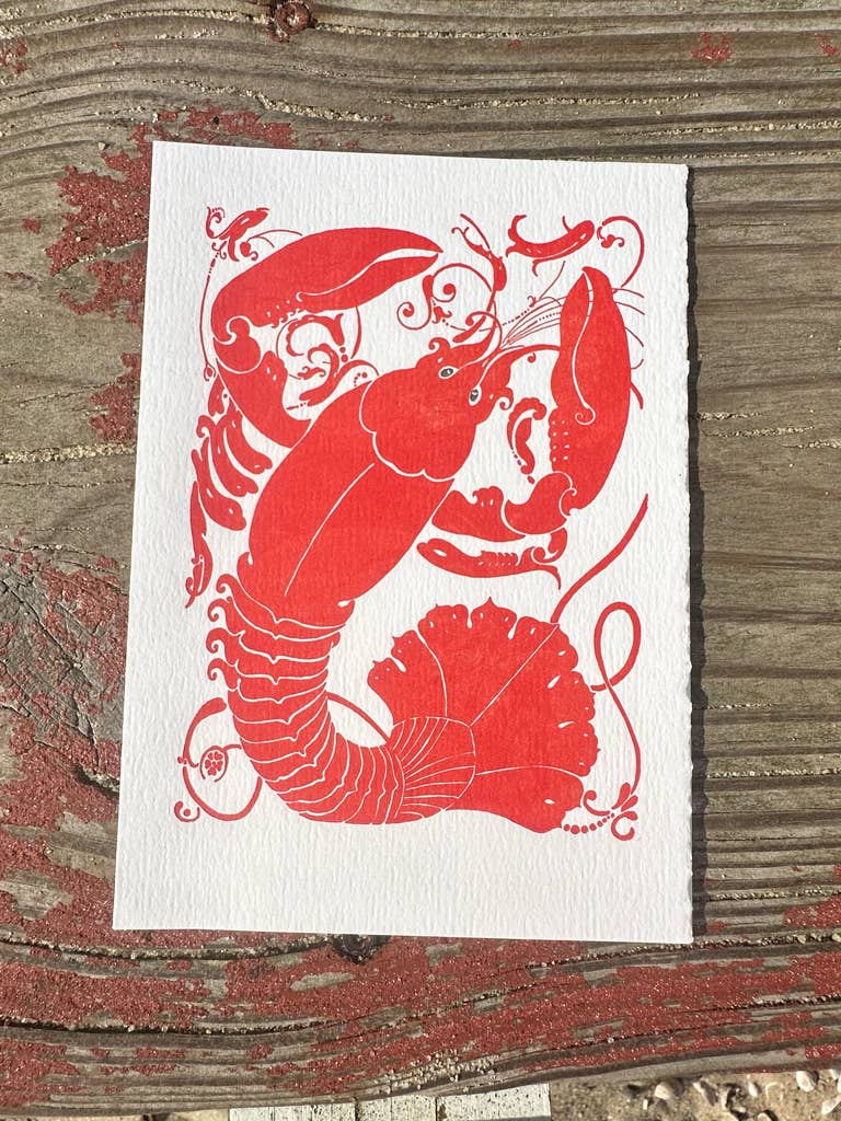 Saturn Press - Lobster: Unsleeved - PMA Store at the Portland Museum of Art, Maine