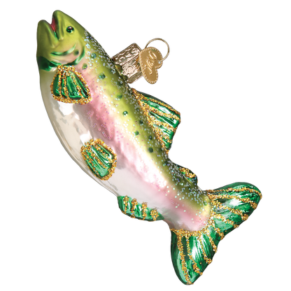 Old World Christmas - Alpine Rainbow Trout - PMA Store at the Portland Museum of Art, Maine