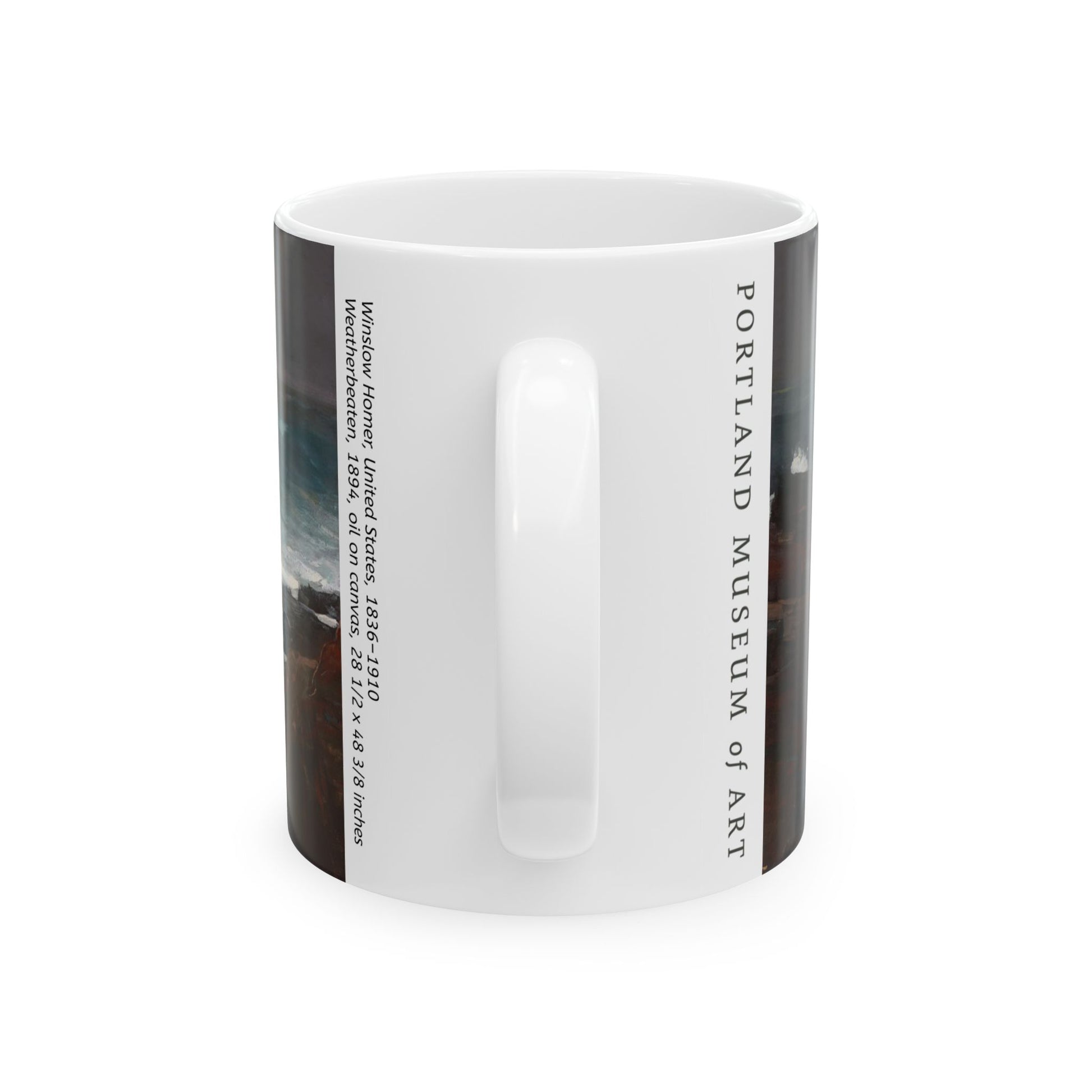 Weatherbeaten Ceramic Mug - PMA Store at the Portland Museum of Art, Maine