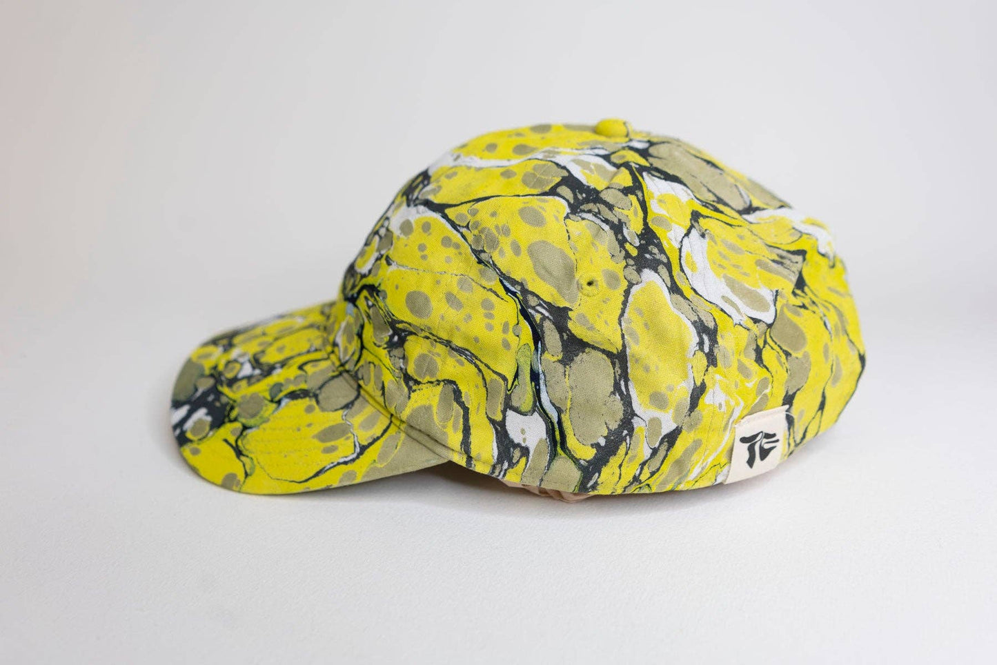 Tempered East - Marbled Dad Hat: Stone: Blue