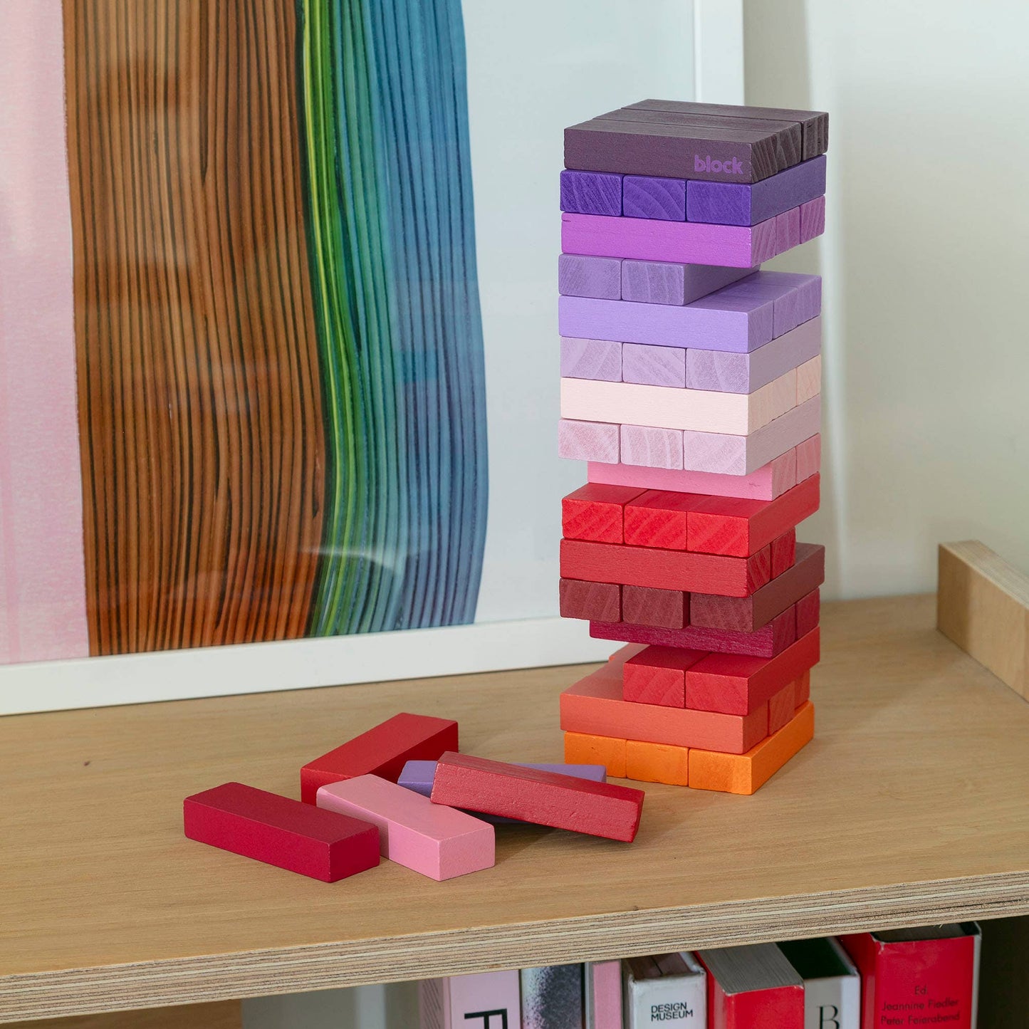 Block Design - Gradient Tower: Cool - PMA Store at the Portland Museum of Art, Maine