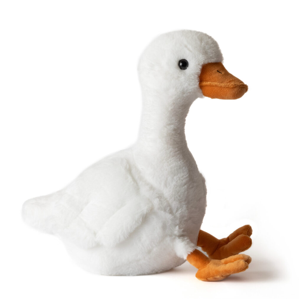 The Petting Zoo - 12" (29cm) Wild Onez Duck Farm/Barnyard Animal Stuffed Plush - PMA Store at the Portland Museum of Art, Maine