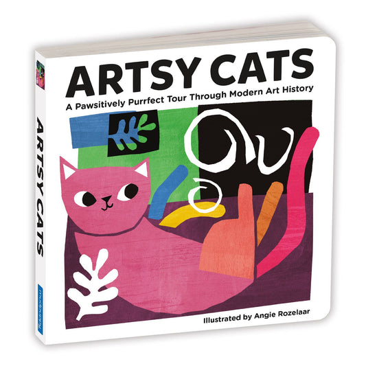 Chronicle Books - Artsy Cats Board Book - PMA Store at the Portland Museum of Art, Maine