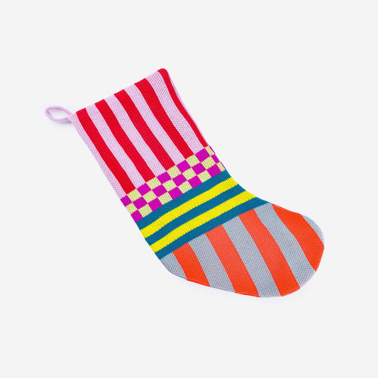 Pattern Patch Holiday Stocking: Desert - PMA Store at the Portland Museum of Art, Maine