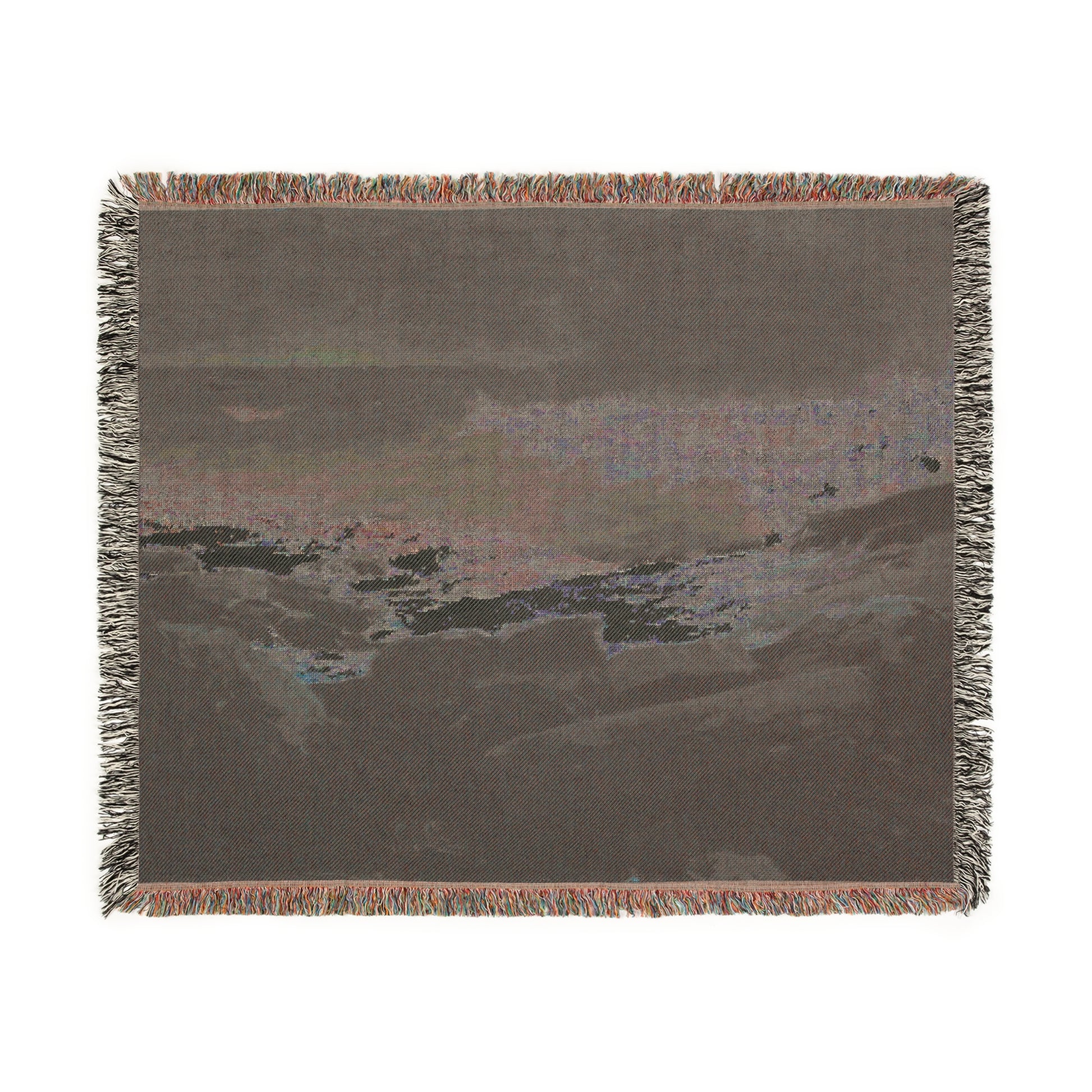 Winslow Homer Weather Beaten Woven Blanket – Cozy Ocean-Inspired Decor for Beach Lovers - PMA Store at the Portland Museum of Art, Maine