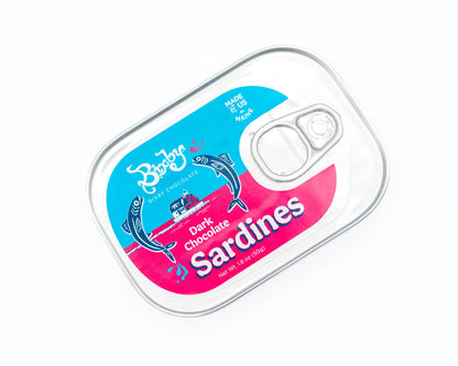 Bixby Chocolate - Dark Chocolate Sardines - PMA Store at the Portland Museum of Art, Maine