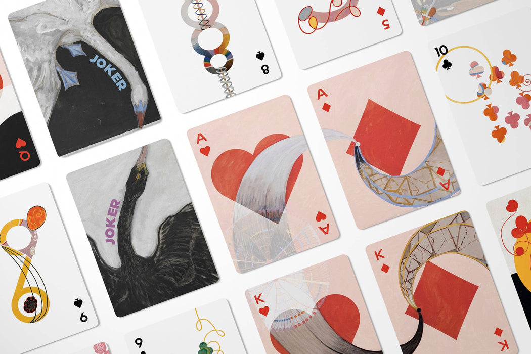 Pomegranate - Hilma af Klint Playing Cards - PMA Store at the Portland Museum of Art, Maine