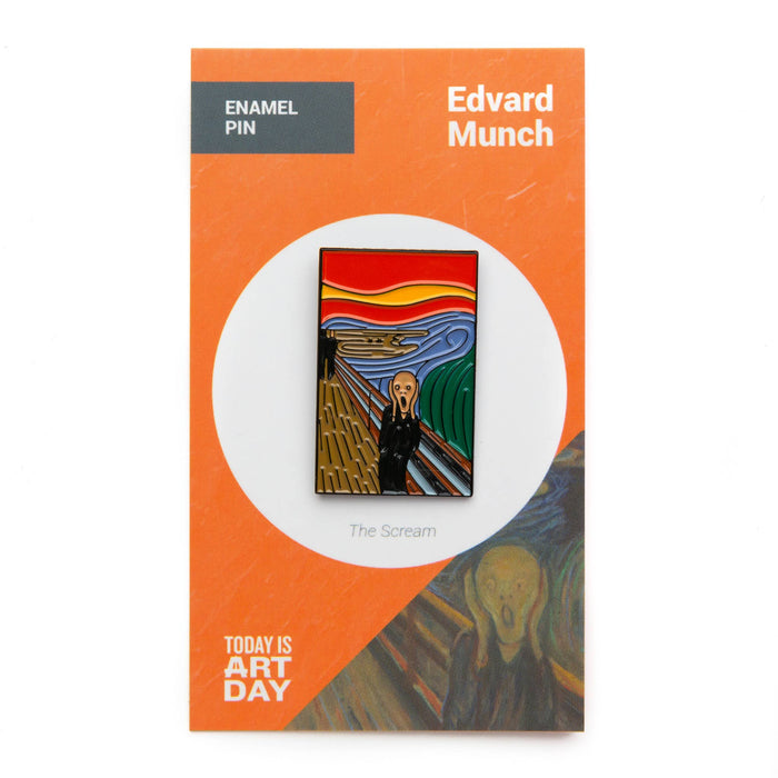 Today is Art Day - Pin - Scream - Munch