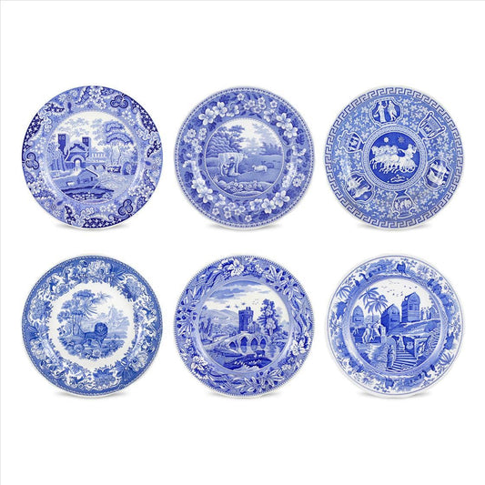 Blue Room Traditions Plates 10.5" S/6 - PMA Store at the Portland Museum of Art, Maine