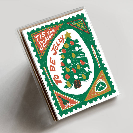 Hammerpress - Jolly Stamp *FOIL* boxed set - PMA Store at the Portland Museum of Art, Maine