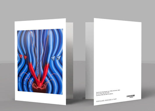 Hot Hands by Sascha Braunig 5x7 Notecard