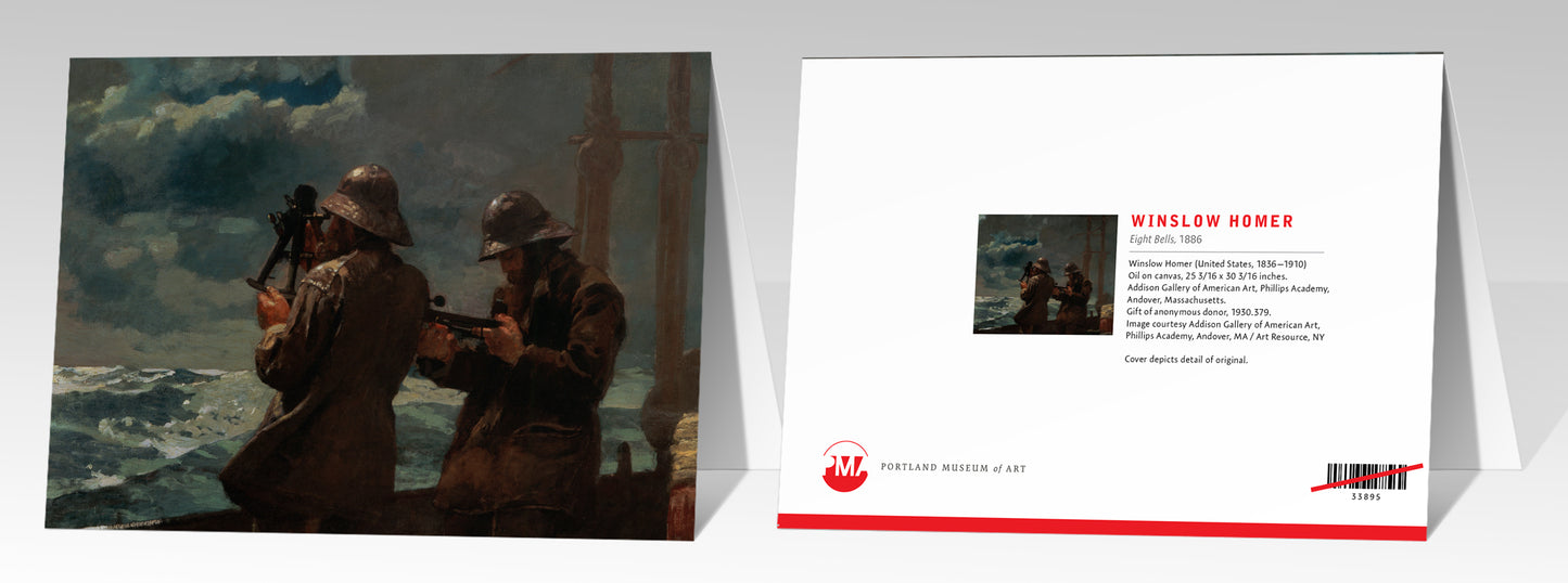 Eightbells Painting Winslow Homer Notecard 5x7