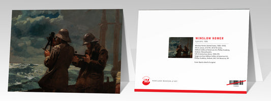 Eightbells Painting Winslow Homer Notecard 5x7
