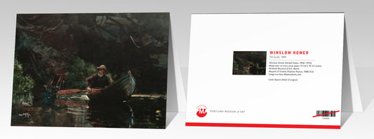 The Guide Winslow Homer Notecard 5x7 - PMA Store at the Portland Museum of Art, Maine